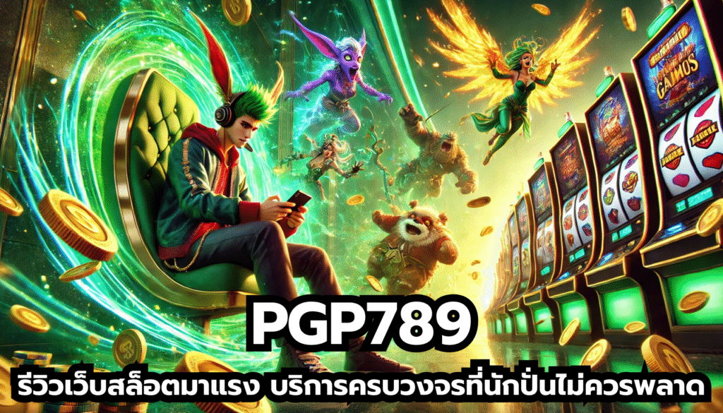 PGP789 รีวิวเว็บสล็อตมาแรง บริการครบวงจรที่นักปั่นไม่ควรพลาด