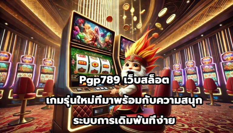 pgp789 เว็บสล็อต เกมรุ่นใหม่ที่มาพร้อมกับความสนุกและระบบการเดิมพันที่ง่าย-8