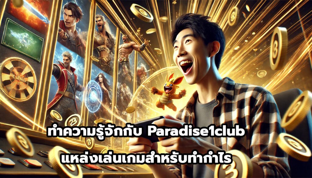 ทำความรู้จักกับ Paradise1club แหล่งเล่นเกมสำหรับทำกำไร-12