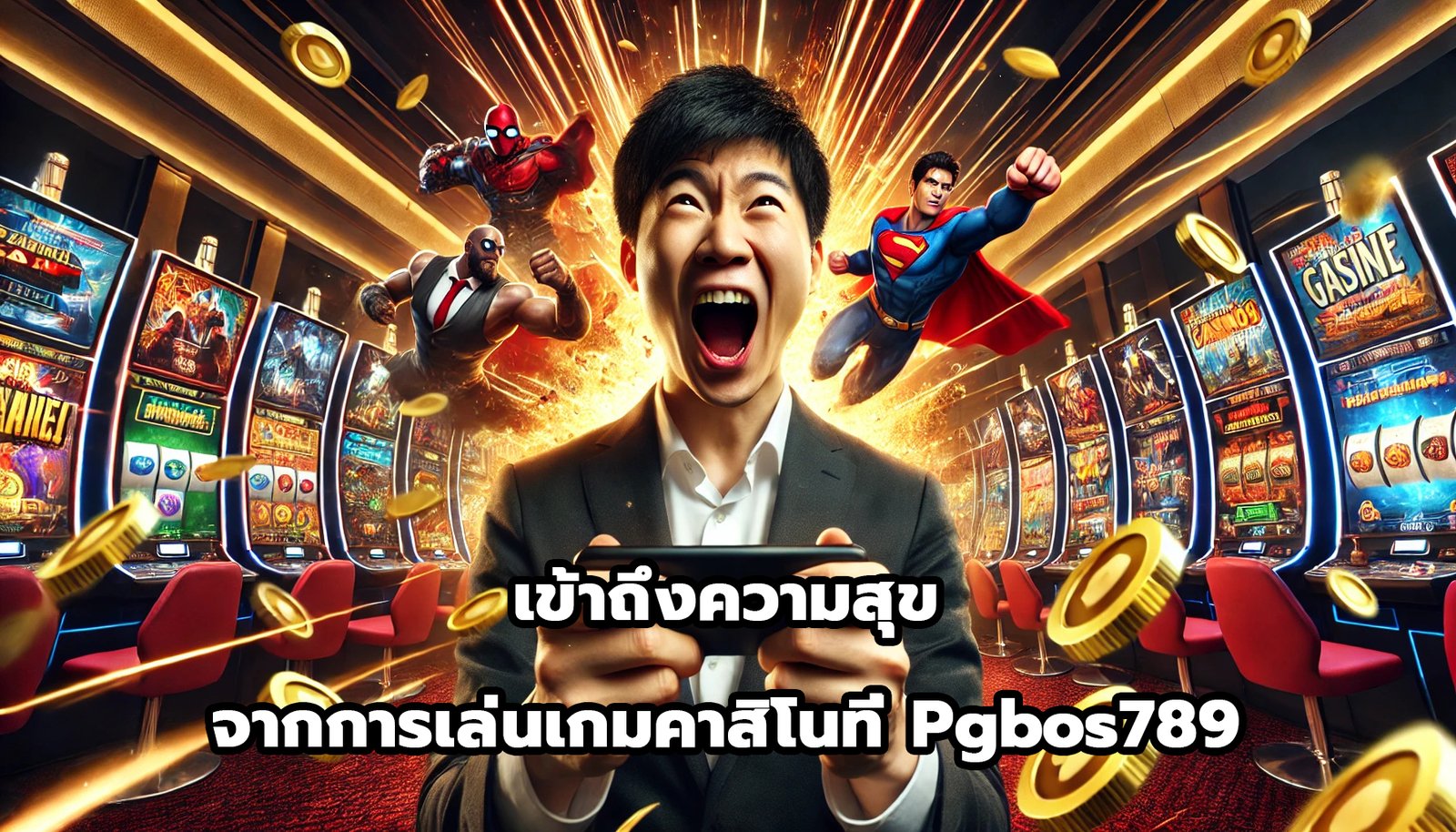 เข้าถึงความสุขจากการเล่นเกมคาสิโนออนไลน์ที่ Pgbos789-14